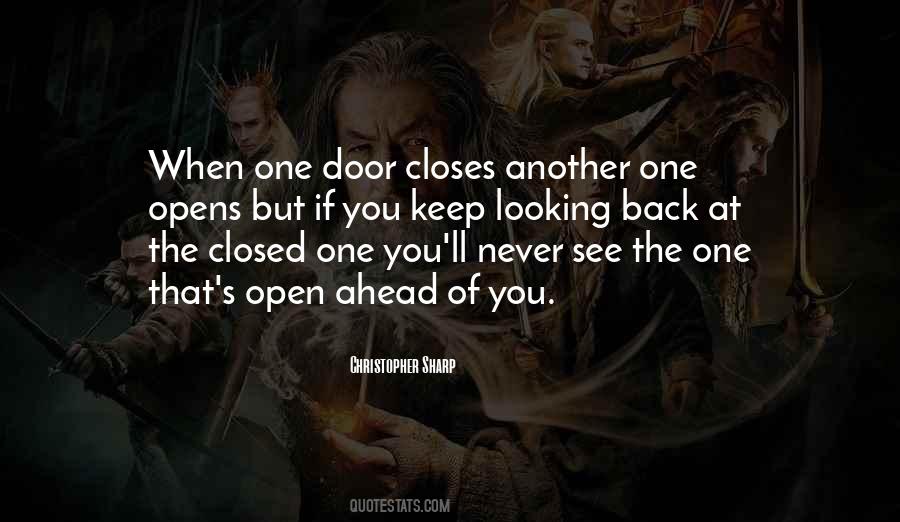 Quotes About One Door Closes #1537768