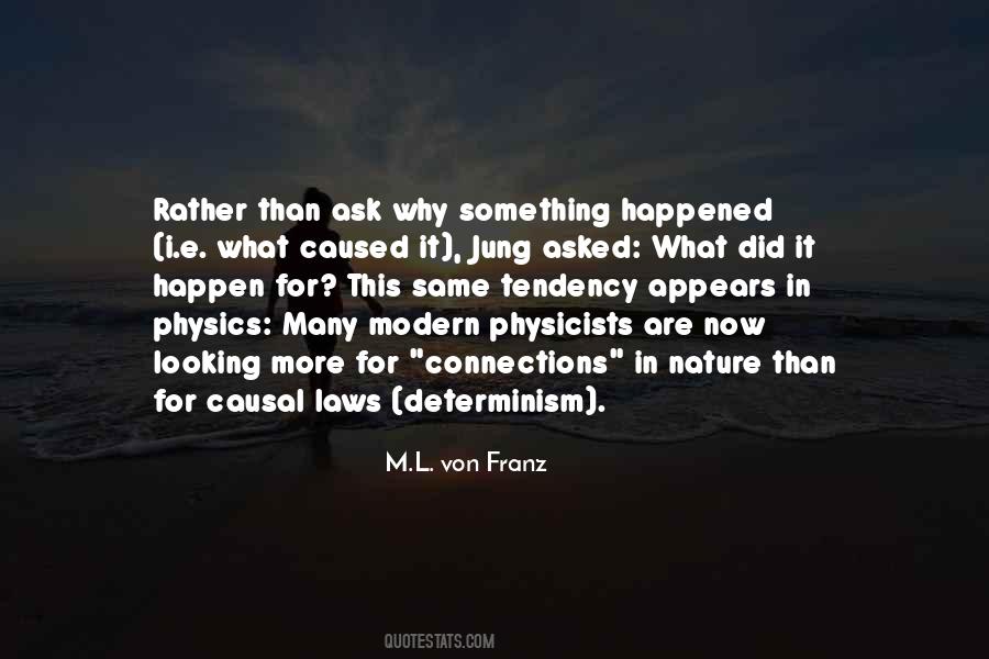 Quotes About Determinism #321047