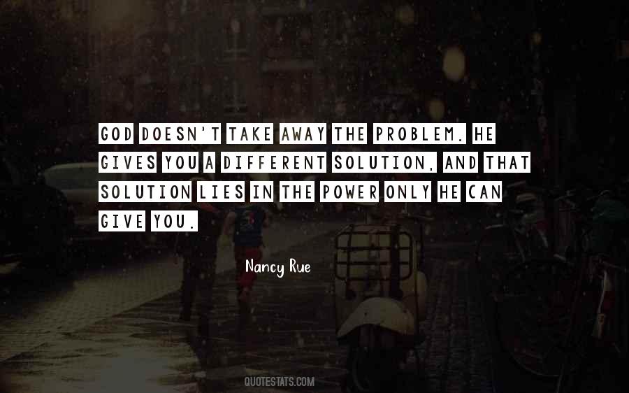 Quotes About Problems And Solutions #449100
