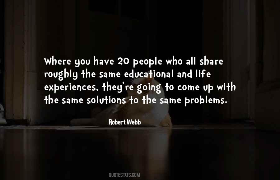 Quotes About Problems And Solutions #595940