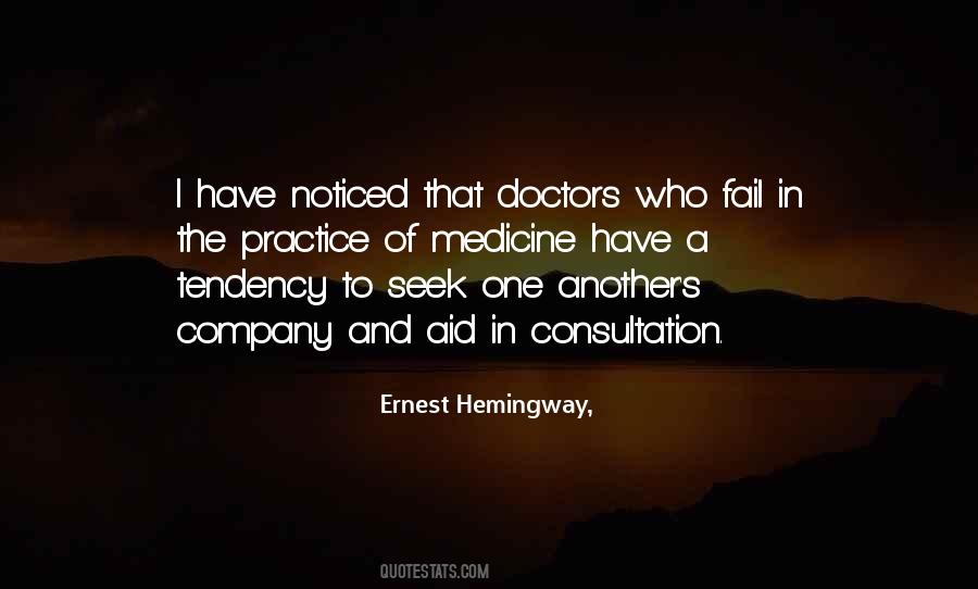 Quotes About Doctors And Medicine #1719337