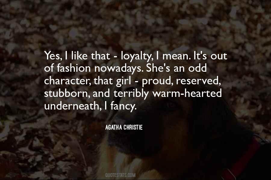 Quotes About Character Of Girl #1297469