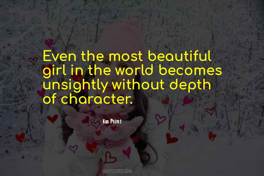 Quotes About Character Of Girl #1419442