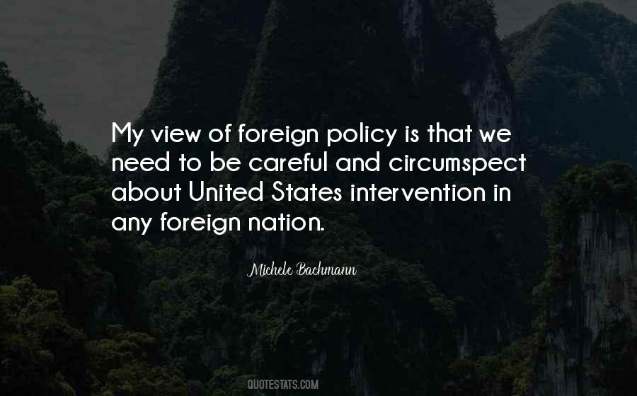 Quotes About United States Intervention #192579