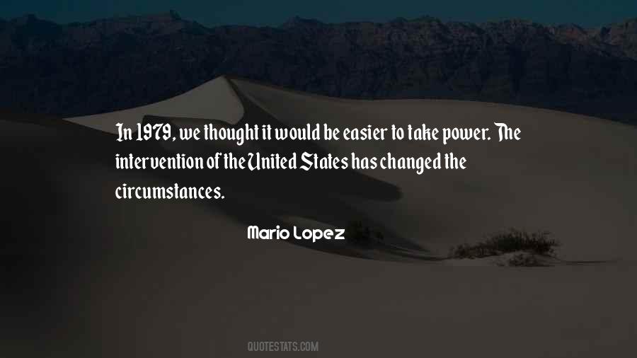 Quotes About United States Intervention #204423