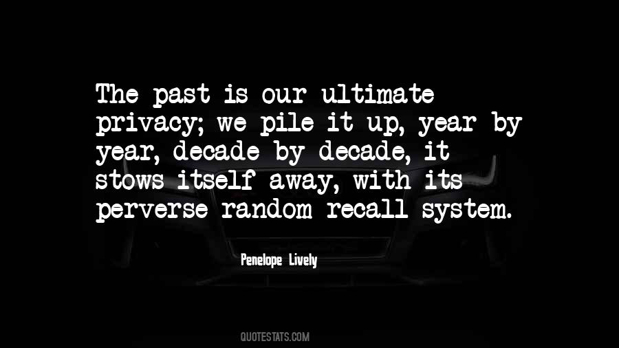 Quotes About Random Memories #483242