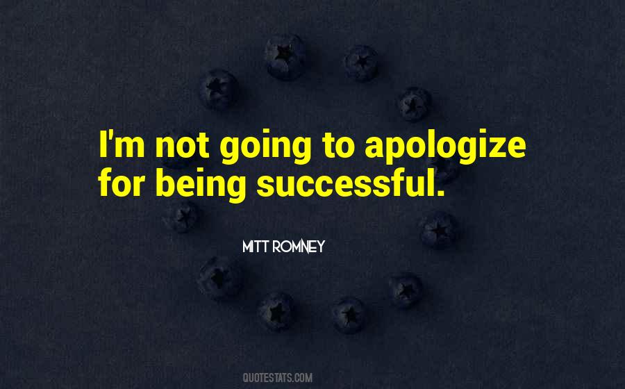 Quotes About Being Successful #1180458