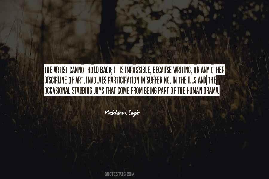 Quotes About Suffering For Your Art #177232