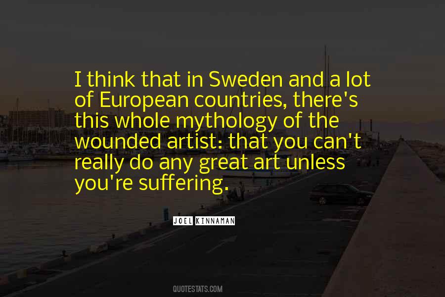 Quotes About Suffering For Your Art #453919