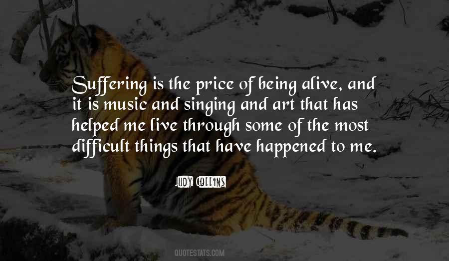 Quotes About Suffering For Your Art #52966