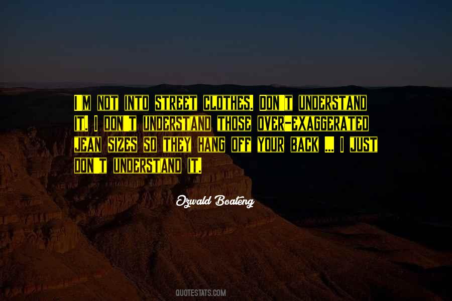 Quotes About Don't Understand #1646564