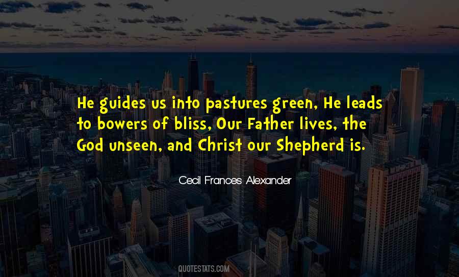 Quotes About Green Pastures #483846