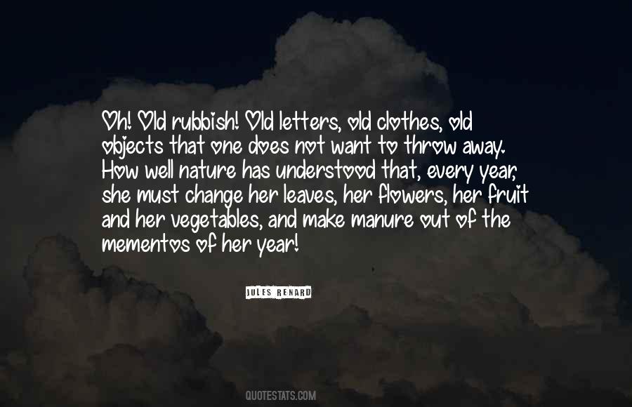 Quotes About Old Objects #1076261