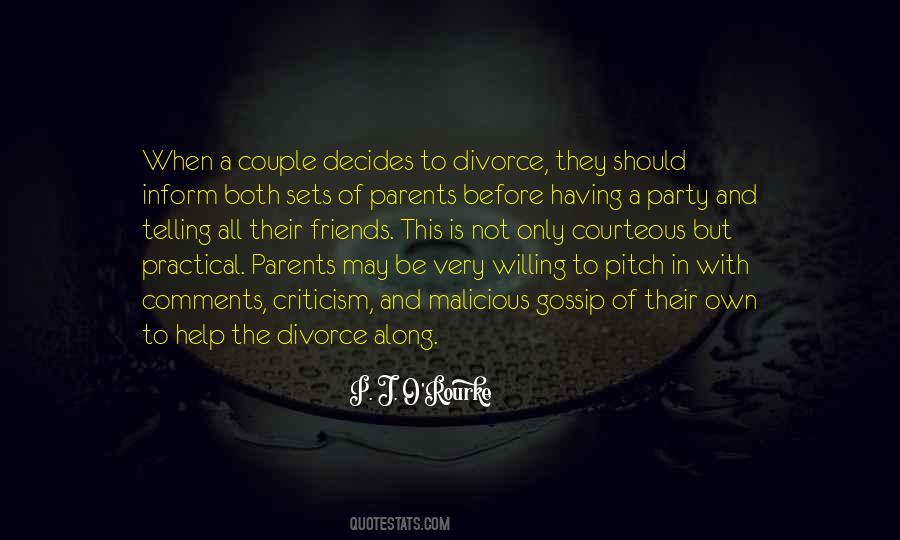 Quotes About Parents Divorce #1794626