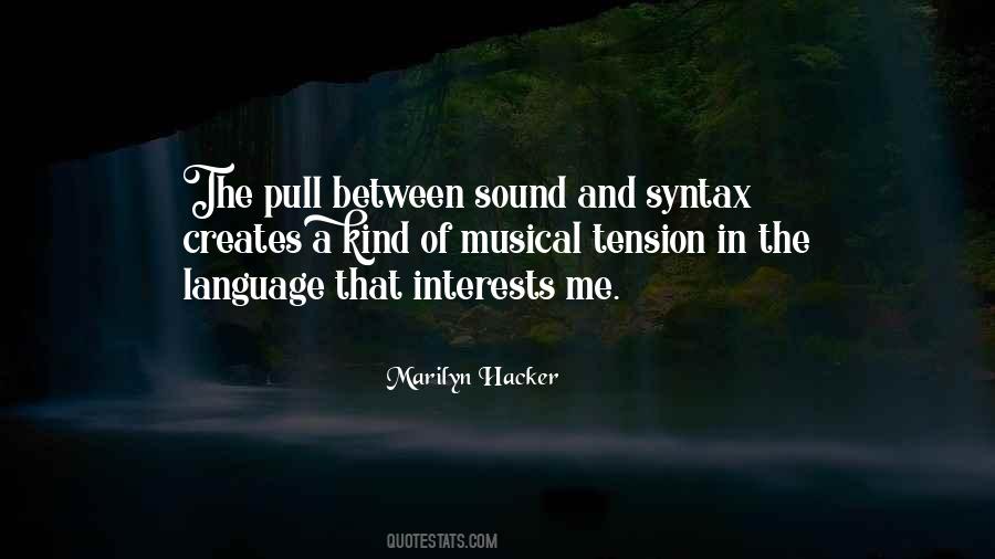 Quotes About Syntax #1065878