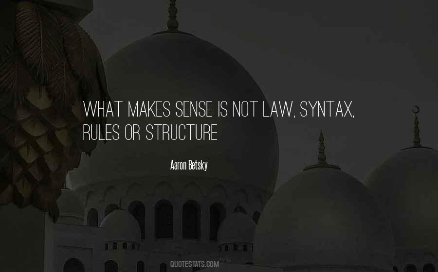 Quotes About Syntax #867320