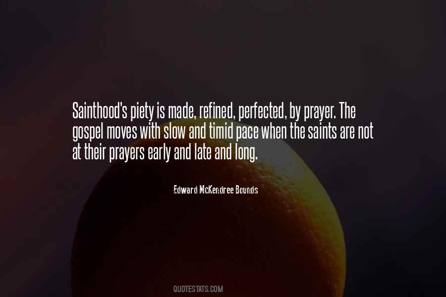 Quotes About Prayer Saints #1179071