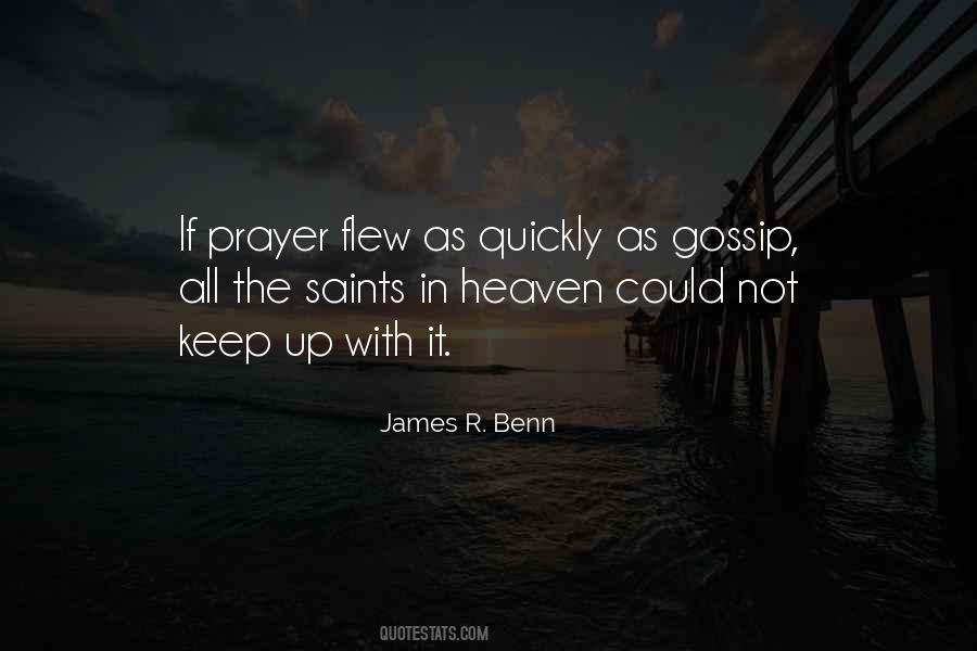 Quotes About Prayer Saints #250415