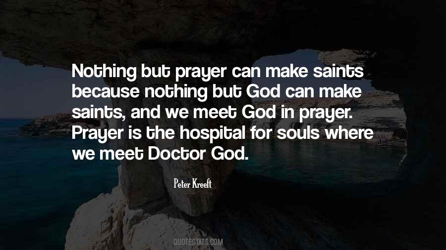 Quotes About Prayer Saints #557479