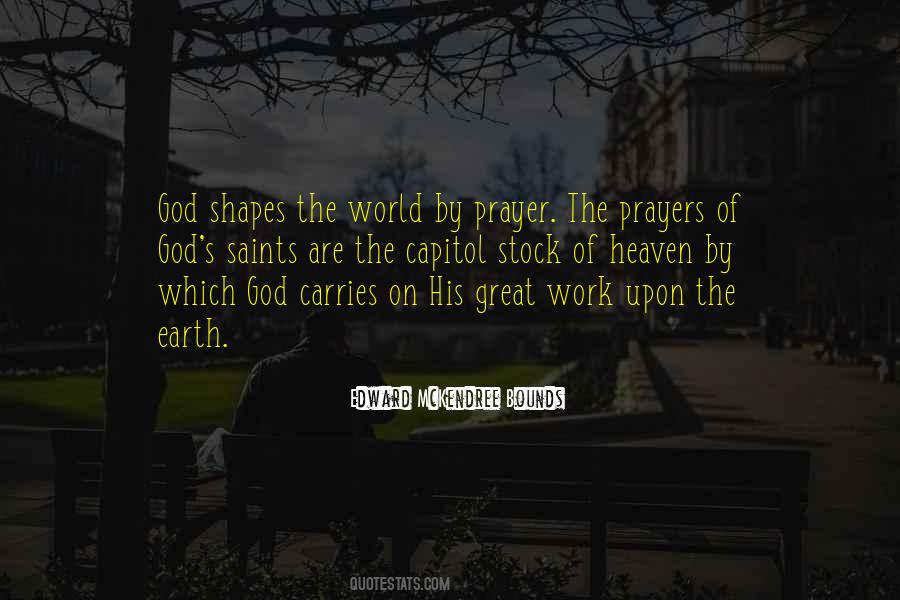Quotes About Prayer Saints #579716
