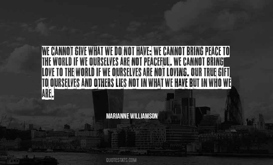 True Gift Of Love Quotes #1120970