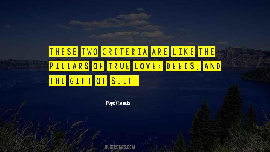 True Gift Of Love Quotes #1622427