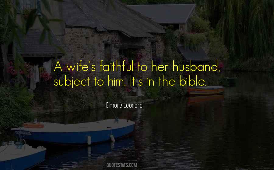 Quotes About Wife Bible #169801