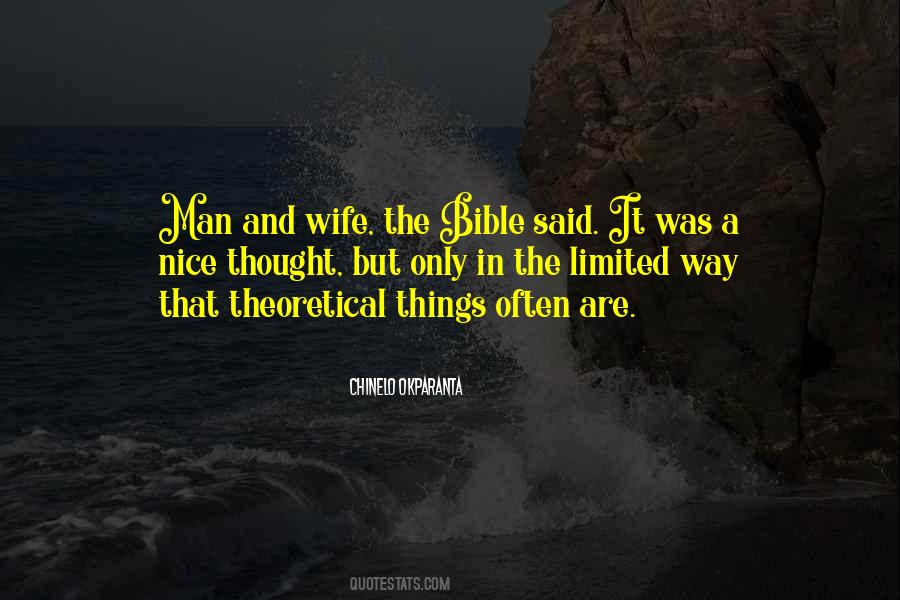 Quotes About Wife Bible #843159