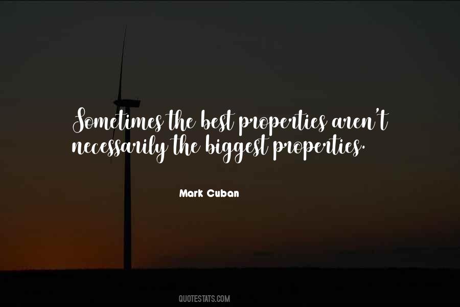 Quotes About Properties #1330084