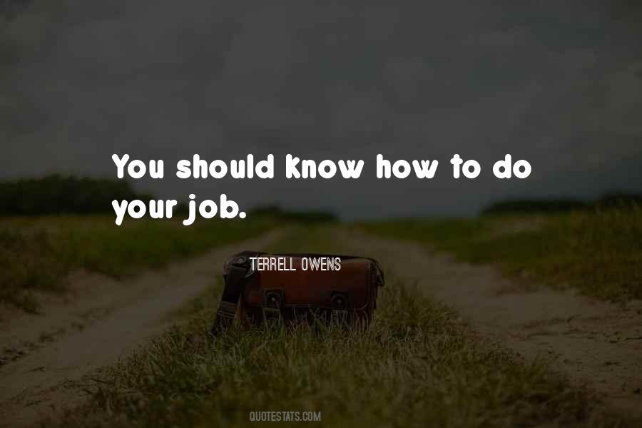 Quotes About Do Your Job #1000637