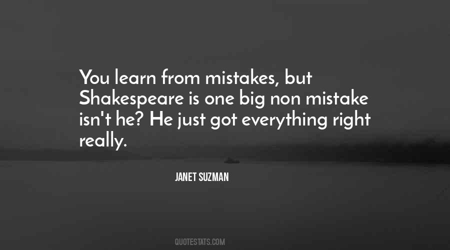 One Big Mistake Quotes #1752764