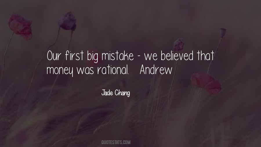 One Big Mistake Quotes #487722