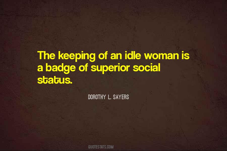 Quotes About Social Status #1421280