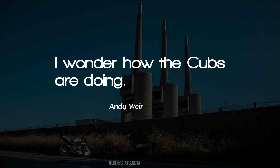 Quotes About Cubs #1796430