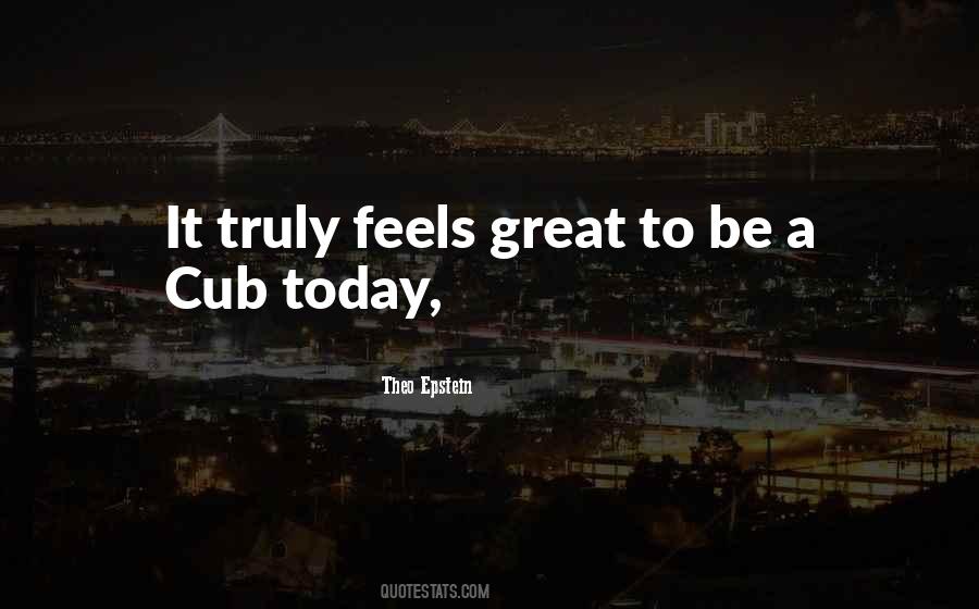 Quotes About Cubs #427036