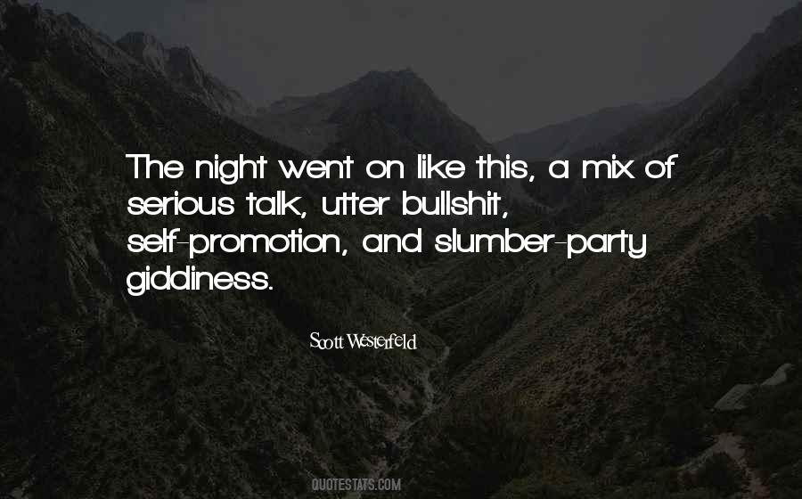 Quotes About Night Party #1064450