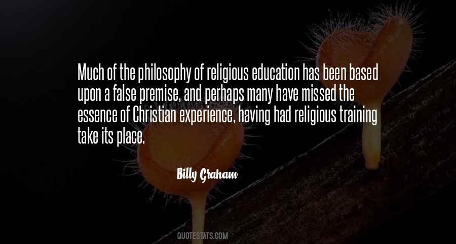 Philosophy Of Religious Quotes #1135677