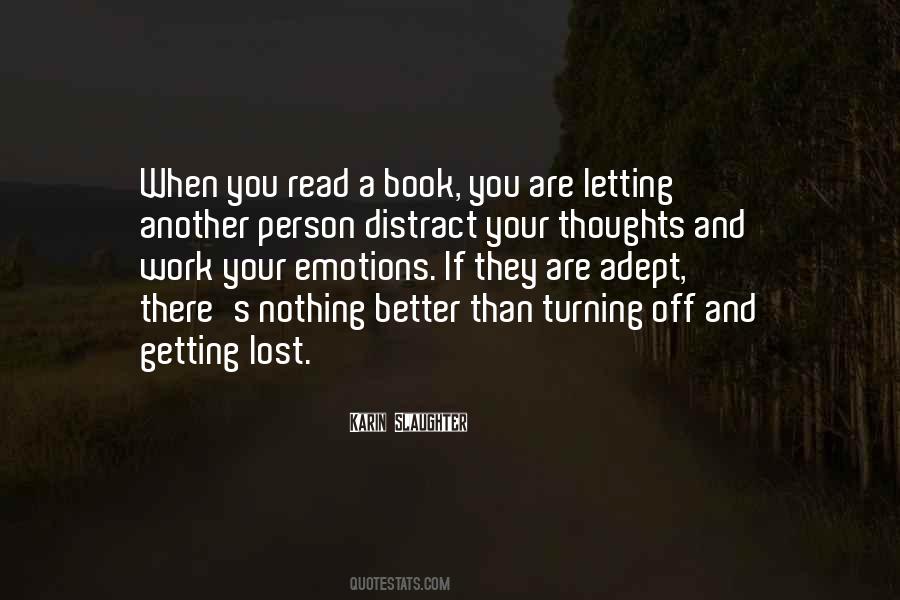 Quotes About Getting Lost In A Book #252730