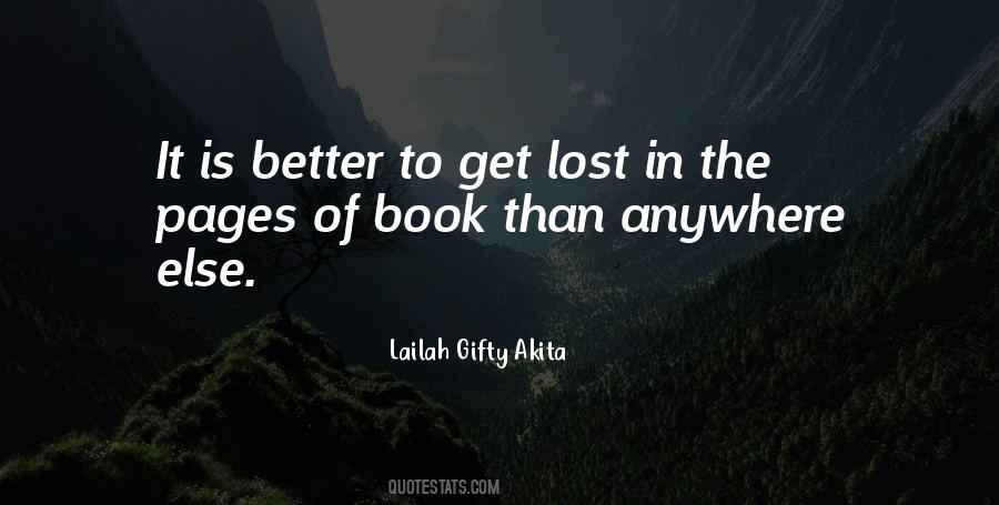 Quotes About Getting Lost In A Book #780044