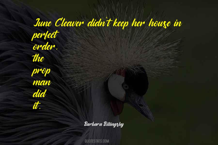Quotes About Cleaver #1199648