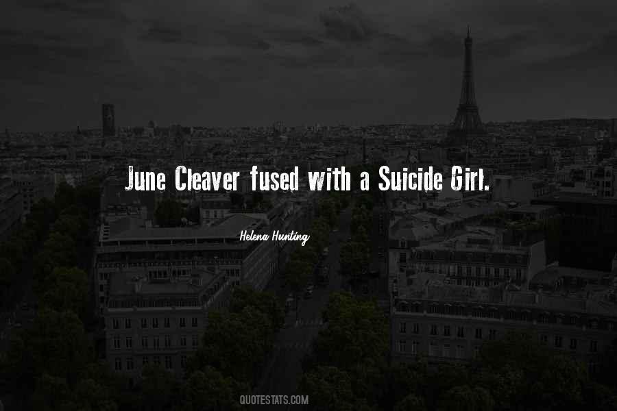 Quotes About Cleaver #1458099