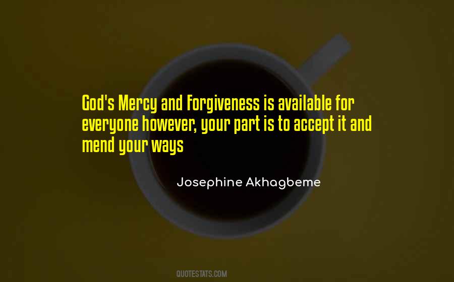 Quotes About God's Mercy #892850