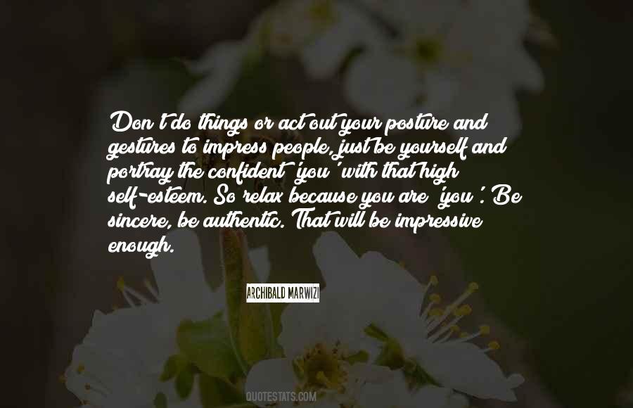 Quotes About Be Yourself #1154451