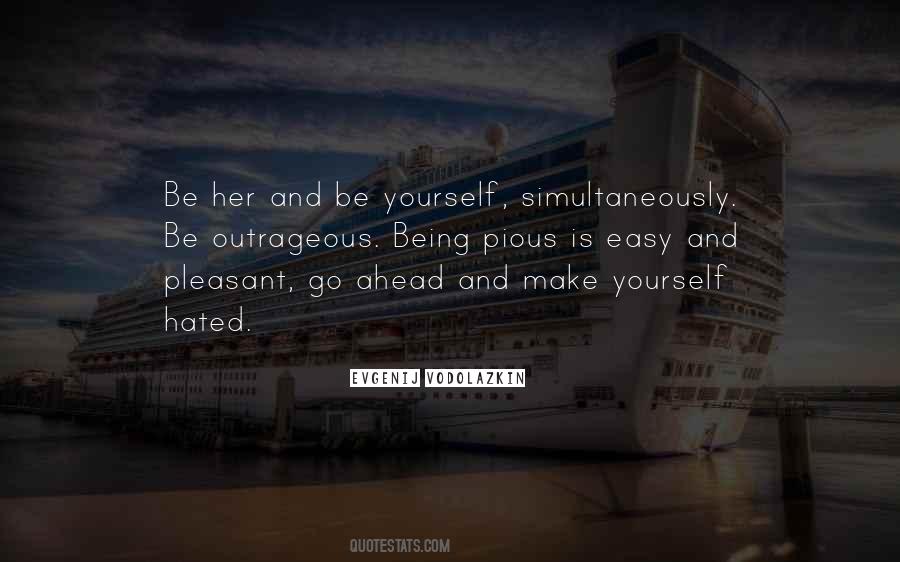 Quotes About Be Yourself #1310397
