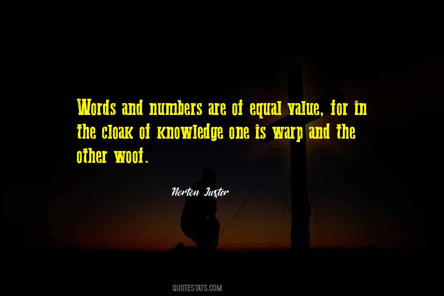 The Value Of Knowledge Quotes #1521908