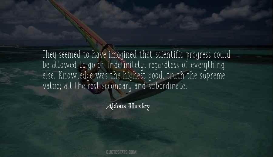 The Value Of Knowledge Quotes #569327