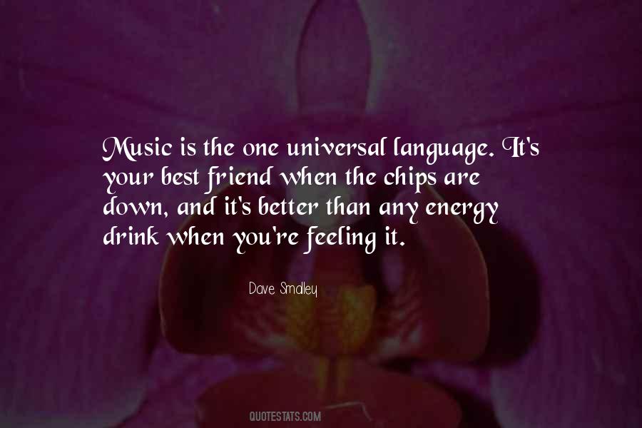 Quotes About Language And Music #405773