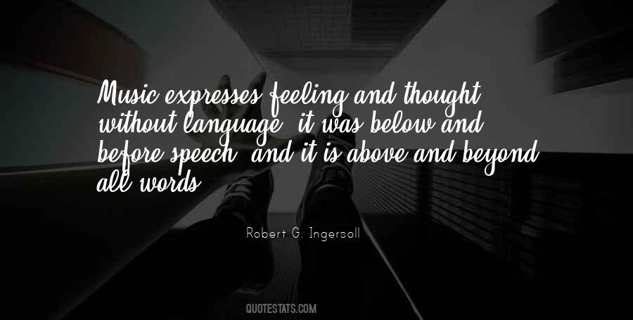 Quotes About Language And Music #918603