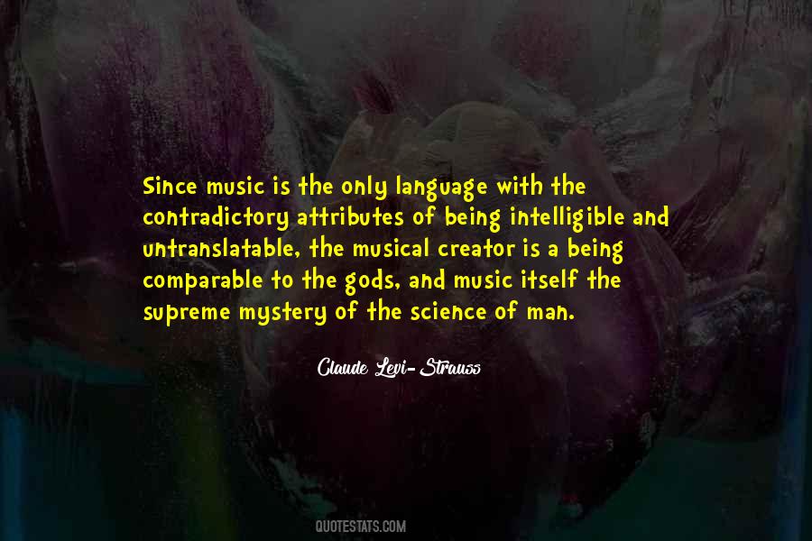 Quotes About Language And Music #9728