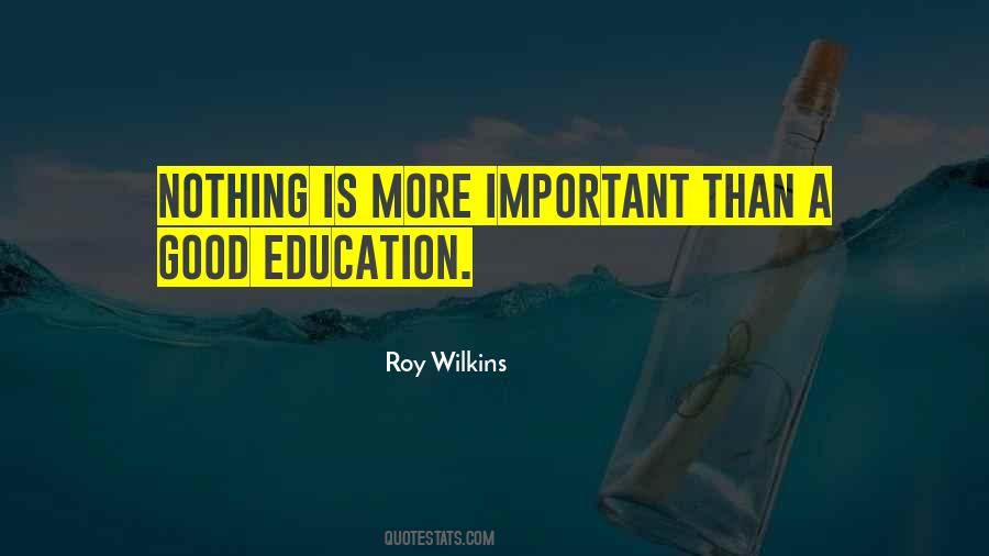 Quotes About Education Importance #1135597
